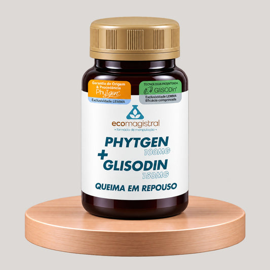 Phytgen 100Mg + Glisodin 150Mg - Queima Calórica em repouso