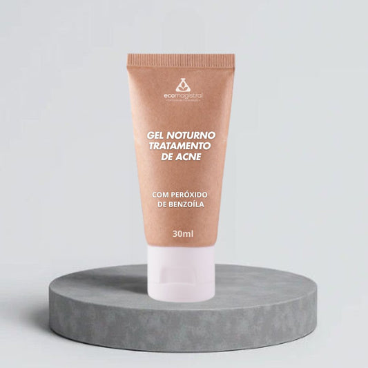 Gel Noturno para Tratamento da Acne
