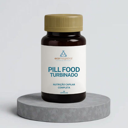 Pill Food Turbinado - Nutricão Capilar Completa