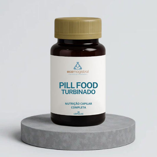 Pill Food Turbinado - Nutricão Capilar Completa