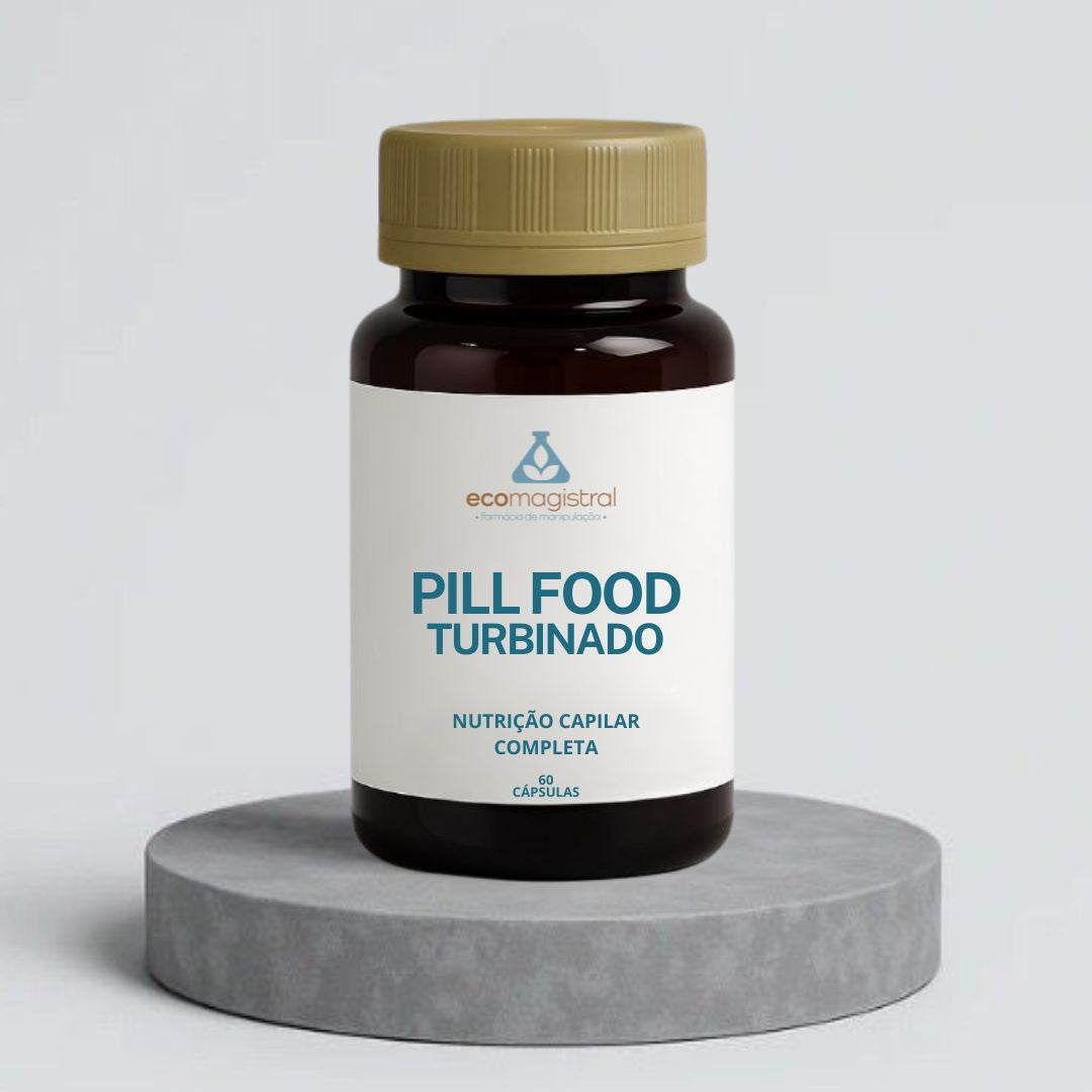 Pill Food Turbinado - Nutricão Capilar Completa