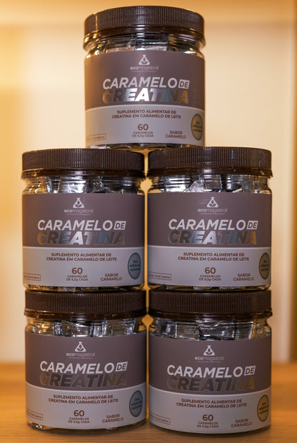 Creatina em caramelo